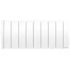 Image de Radiateur électrique connecté IPALA bas 1000W blanc - inertie fluide