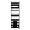 Image de Sèche-serviette 750W DORIS DIGITAL noir sans soufflerie - ATLANTIC - 850479
