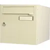 Image de Boîte aux lettres normalisée 2 portes extérieur RENZ acier beige brillant