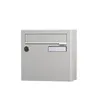 Image de Boîte aux lettres compacte 1 porte extérieur RENZ acier gris mat