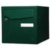 Image de Boîte aux lettres normalisée 1 porte extérieur RENZ acier vert brillant