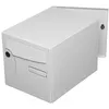 Image de Boîte aux lettres normalisée 2 portes extérieur RENZ acier blanc brillant