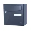 Image de Boîte aux lettres compacte 1 porte extérieur RENZ acier anthracite mat