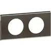 Image de Plaque Céliane 2 Postes Finition Black Nickel