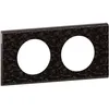 Image de Plaque Celiane 2 Postes Cuir Pixel