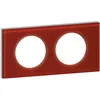 Image de Plaque Celiane 2 Postes Verre Carmin