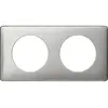 Image de LEGRAND - Celiane plaque 2 postes aluminium snake