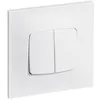 Image de Double interrupteur va et vient 10A complet - Neptune - blanc - Legrand