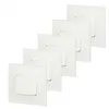 Image de Lot de 5 interrupteurs va-et-vient Neptune, blanc, LEGRAND