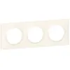 Image de Plaque carrée DOOXIE finition blanc 3 postes - LEGRAND - 600803