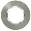 Image de Plaque ronde Dooxie - 1 poste - Effet inox brossé