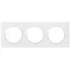 Image de Legrand - Plaque de finition 3 postes - Dooxie - blanc