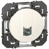 Image de Prise blindée RJ45 DOOXIE catégorie 6 FTP blanc - LEGRAND - 600376