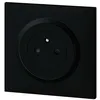 Image de Prise avec terre Dooxie complet, LEGRAND, noir