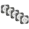 Image de Lot de 5 prises avec terre Dooxie, LEGRAND, blanc