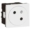 Image de Prise 2P+T Mosaic Link surface - 45° - Blanc