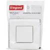 Image de Legrand - Interrupteur va et vient 10A à vis complet - Mosaic - blanc