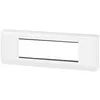 Image de Legrand - Plaque de finition + support 6 modules Mosaic - blanc
