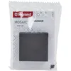 Image de Legrand - Bouton poussoir + voyant Easy-Led 6A 2 modules à composer - Mosaic - noir