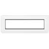 Image de Plaque de finition + support 8 modules Mosaic - blanc - Legrand