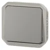 Image de Interrupteur ou va-et-vient étanche PLEXO 10AX 250V avec enjoliveur - LEGRAND - 069511L