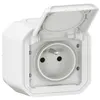 Image de Legrand - Prise étanche avec volet Plexo 16A 250V Blanc