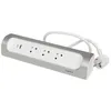 Image de Multiprise Usb Filaire Compact, 3 Prises Aluminium