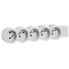Image de Multiprise À Câbler Compact, 5 Prises Blanc
