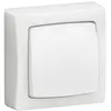 Image de Legrand - Interrupteur va-et-vient simple en saillie 2 modules 250V - Blanc