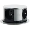 Image de Otio - Bloc multiprise encastrable escamotable compact 4x16A - Inox