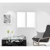 Image de Paire de brise bise 45x90 cm DOLLY blanc, par Soleil d'Ocre