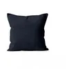 Image de Housse de coussin 60x60 cm ALIX bleu jean, par Soleil d'ocre
