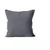 Image de Housse de coussin 40x40 cm ALIX gris, par Soleil d'ocre
