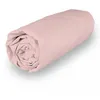 Image de Drap housse en coton percale 90x190 cm CAMILLE rose, par Songe de Camille