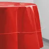 Image de Nappe plastique transparente ronde 140 cm