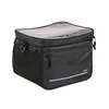 Image de Sacoche de cintre-guidon velo zefal bag noir fixation clips (230x180x175mm - 7l)