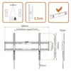 Image de Metronic - Kit de montage - pour Écran LCD - noir - Taille d'écran : 55"-70" - Interface de montage : 600 x 400 mm - montable sur mur