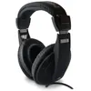 Image de Metronic - Écouteurs - circum-aural - filaire - jack 3,5mm, jack 6,35 mm - noir