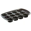 Image de Moule à muffins 12 pièces 6,5cm - Pyrex - Marron - Métal