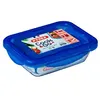 Image de Boîte rectangle en verre avec couvercle Cook & Go 20 x 15 cm - Pyrex - Transparent - Verre