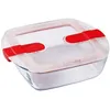 Image de Plat Carré Avec Couvercle Cook - Heat - 20x17x6 Cm