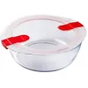 Image de Plat rond 26 x 23 cm avec couvercle cook&heat pyrex 208ph00 7146