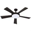 Image de WALLIS Noir - Ventilateur de plafond Ø132cm 38W + éclairage LED