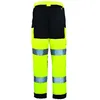 Image de Pantalon de travail homme à haute visibilité multipoches PATROL hi-viz jaune/marine TXS - COVERGUARD - 7PAJPXS