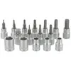 Image de VAR, Embouts, Jeu D'Inserts 12 Bits Adaptateur, Bits Ronds Intérieurs (Clé Allen, Torx TX)