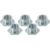 Image de VAR ecrous de rechange pour oeillet de dérailleur 4,95 mm argent 5 pièces