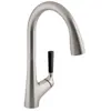 Image de JACOB DELAFON Mitigeur cuisine Malleco Bec haut inox brossé douchette extractible