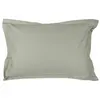 Image de VENT DU SUD - Taie d'Oreiller percale de coton 80 fils - 50 x 70 cm - couleur Gris cendre