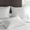 Image de Taie d'oreiller en percale de coton 80 fils 50x70 cm - Neige