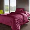 Image de Housse de couette Aubergine percale de coton 80 fils 240x260 cm